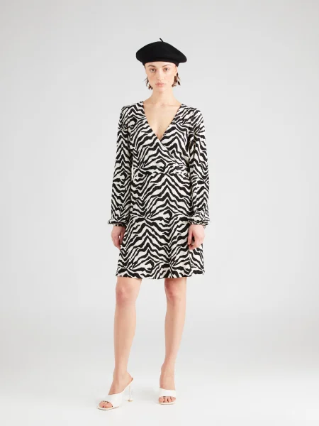 JDY Rochie BRAVO negru alb