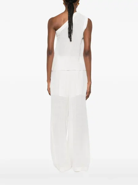 Halenka s volánky Su s volány bílá