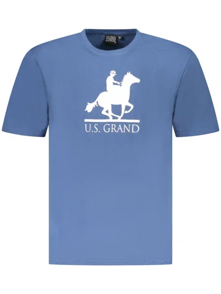 Polo U.s. Grand Polo cu mâneci scurte albastru