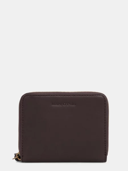 Кожен портфейл Marc O'Polo кафяво