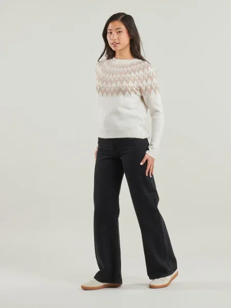 ONLY Pulover ONLFRY auriu roz / gri deschis bej