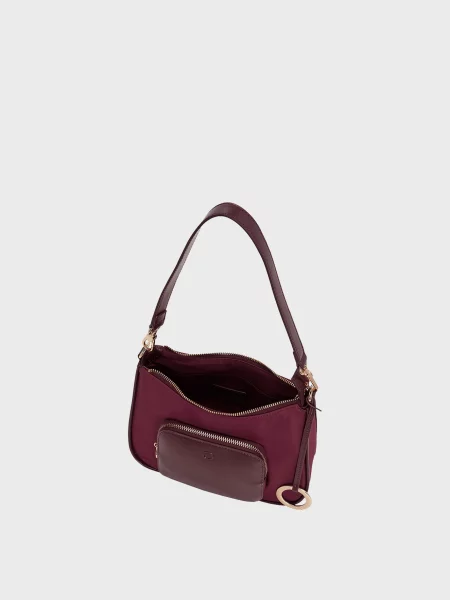 Сумка O Bag бордовая