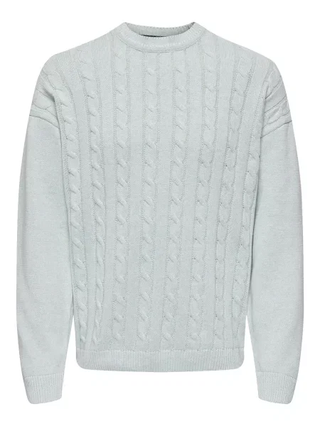 Only & Sons Pulover Lamard mentă verde