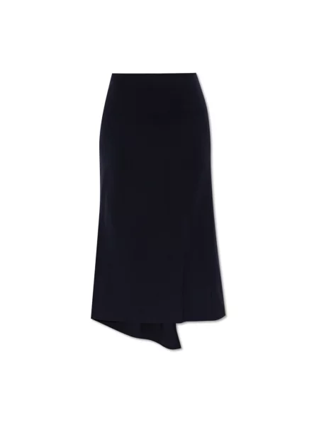 Spódnica Victoria Beckham niebieska