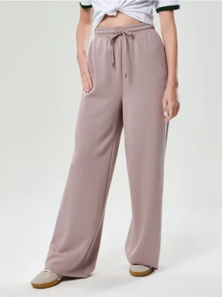 Штани soft touch з додаванням бежевий