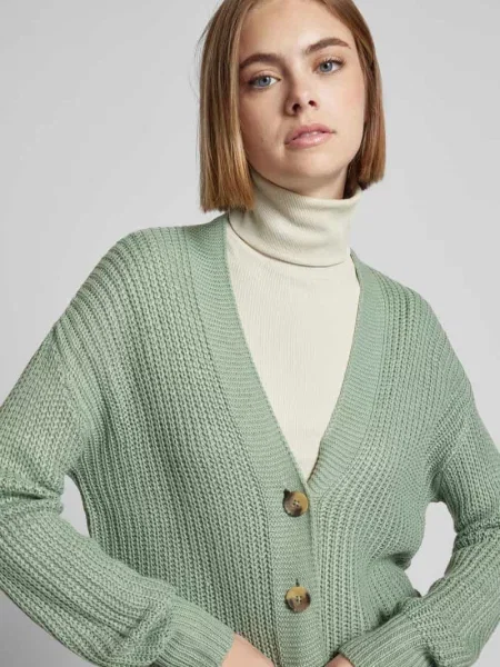 Kardigan z dekoltem w serek model ‘CAROL’ Only