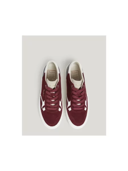 Sneakersy Pepe Jeans zamszowe
