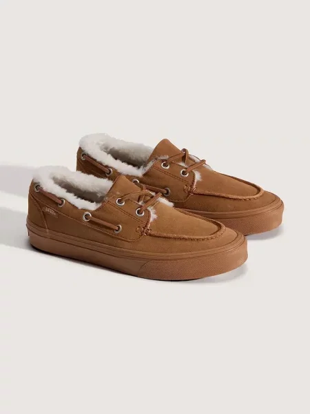 Vans Boat Shoe tenisky dámske semišové hnedá