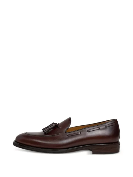 Pantofi loafer Hackett London din piele maro