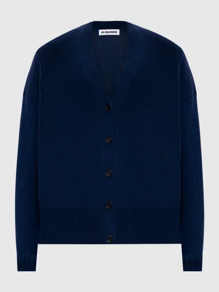 Кардиган з кашеміру Jil Sander синій