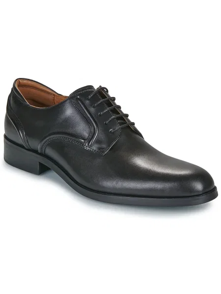 Čipkované tenisky Clarks čierna