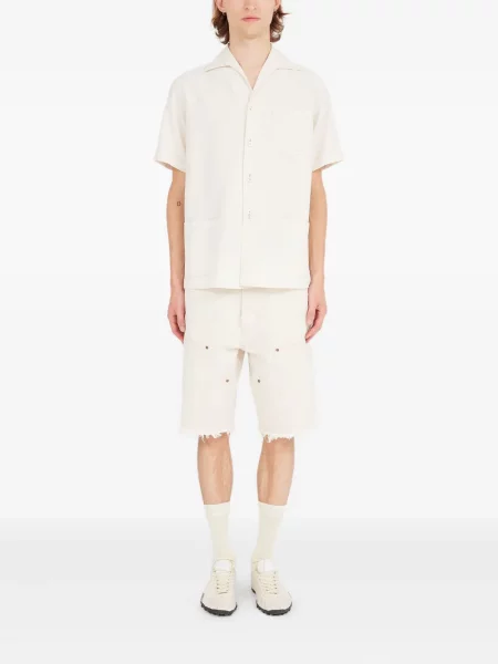 Cămașă Maison Margiela scurtă alb