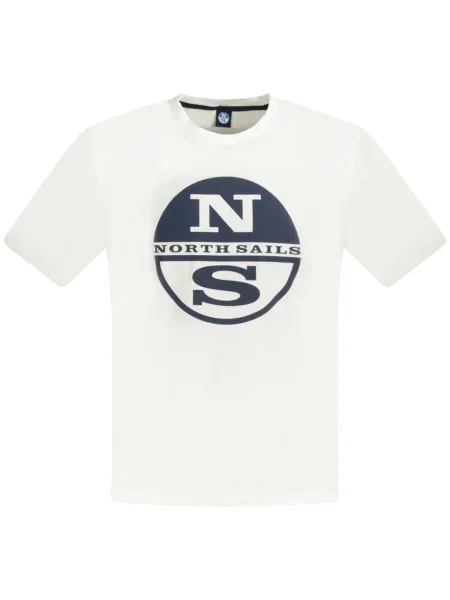 Kratek majica North Sails bela