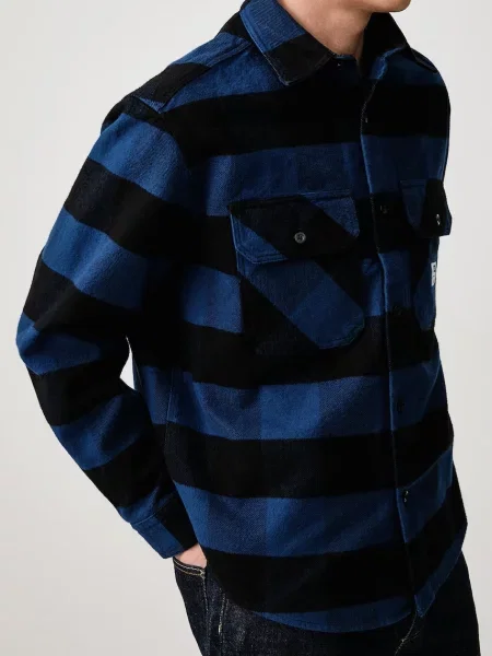 Рубашка Hugo Blue синяя