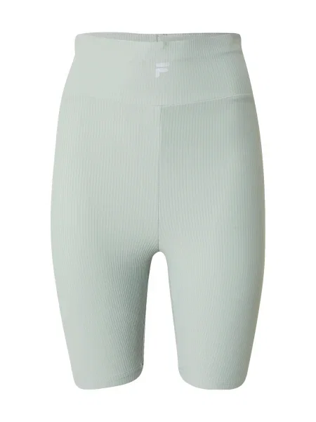 FILA Pantaloni sport verde mentă / alb