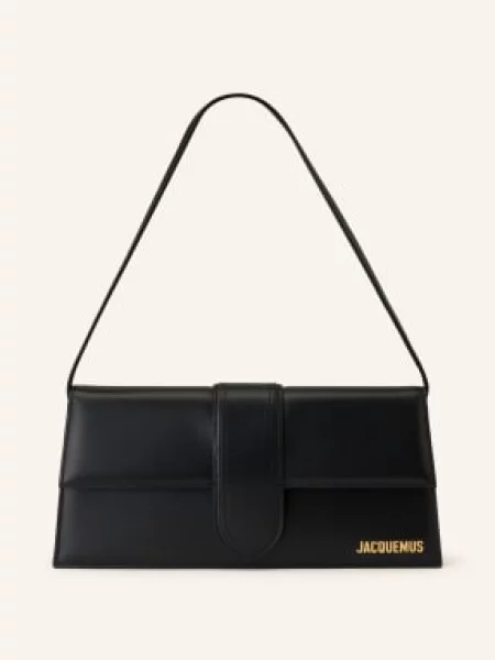 Jacquemus Taška Přes Rameno Le Bambino Long / zlatá černá
