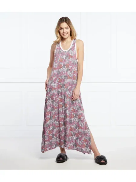 DKNY SLEEPWEAR Cămașă de noapte | Relaxed fit gri