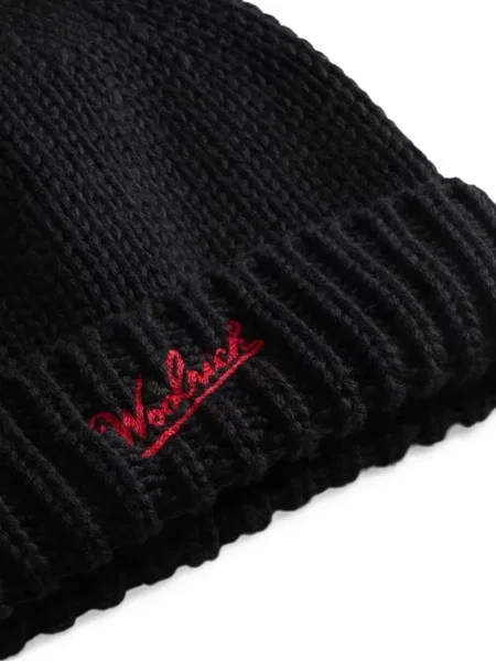 Czapka dziecięca Woolrich czarna