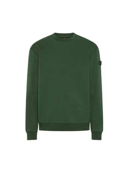 Lniana bluza Peuterey zielona