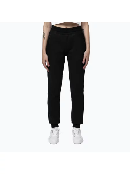 Pantaloni pentru femei Pitbull Fiora Slim black negru