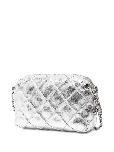 Geanta crossbody Tory Burch argintiu