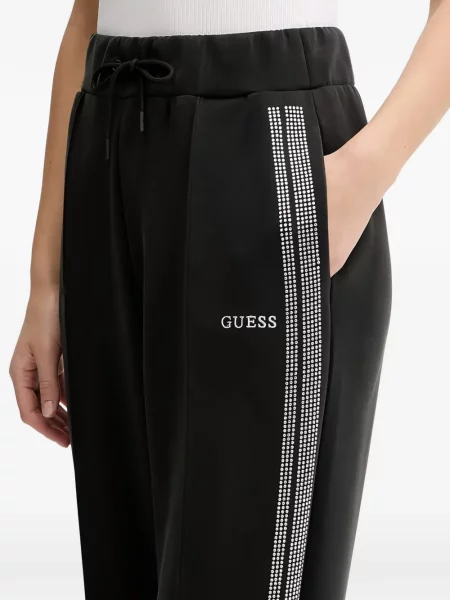 Pantaloni Guess alergare negru