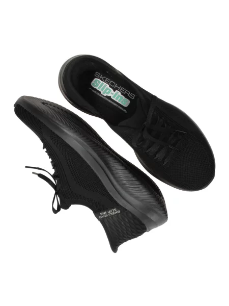 Sneakersy Skechers czarne