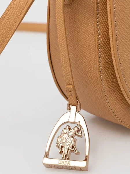 U.S. Polo Assn. keresztpántos táska női műbőr Jones bézs