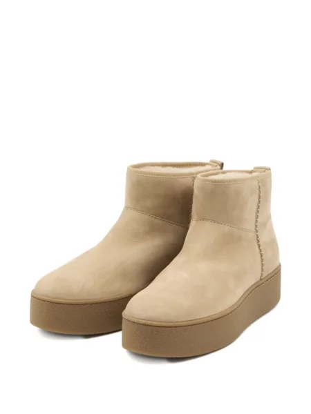 Botine Hogan din piele de căprioară
