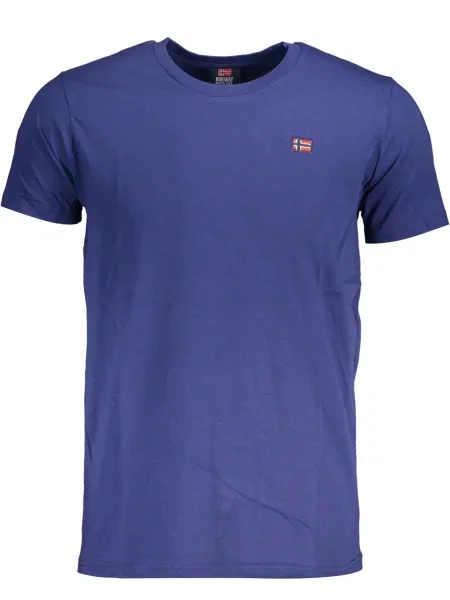 Tricou Norway 1963 scurt albastru