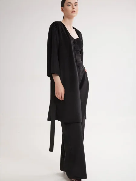 Haină kimono 4tailors negru