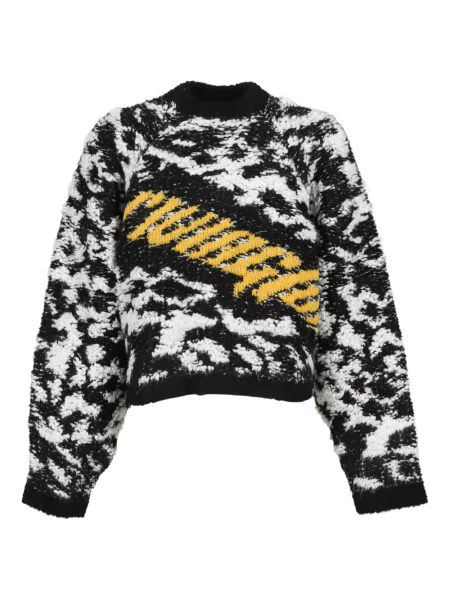 Pulover Rrr123 cu broderie negru