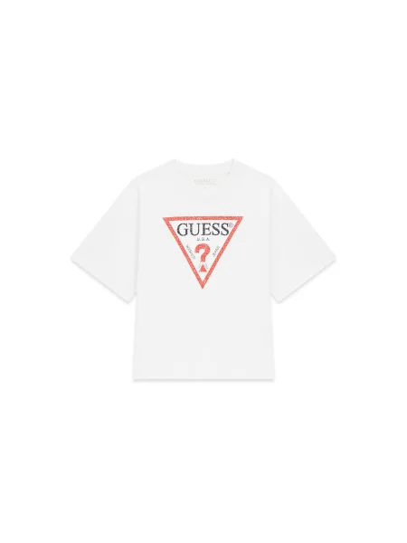 Guess Póló Relaxed Fit fehér