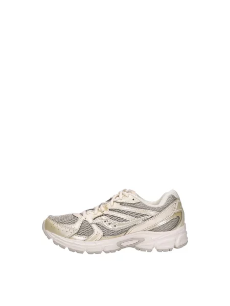 Lniane sneakersy Saucony beżowe