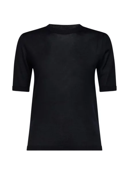 Scurt pulover Max Mara albastru