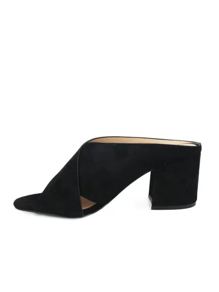 Klapki Steve Madden skórzane czarne