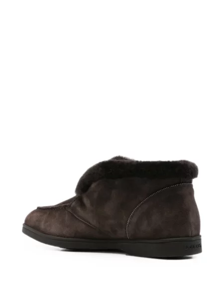 Botine Doucal's din piele de oaie maro