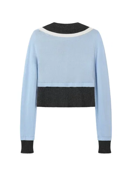 Cardigan Cuddleup tricotate albastru