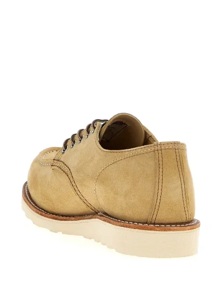 Σκαρπίνια oxford Red Wing Shoes υφαίνω διαγωνίως κόκκινο