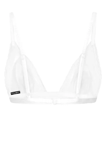 Nėriniuotas liemenėlė Dolce & Gabbana balta