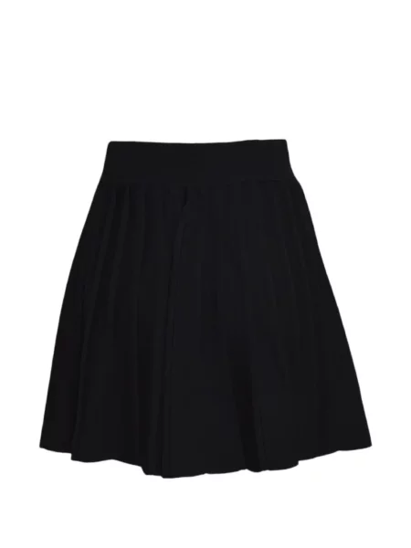 Fusta mini Mc2 Saint Barth tricotate negru