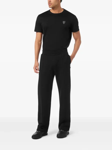 Pantaloni Billionaire cu imagine negru
