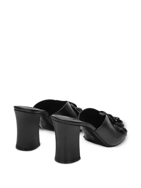 Sandale Philipp Plein cu model floral negru