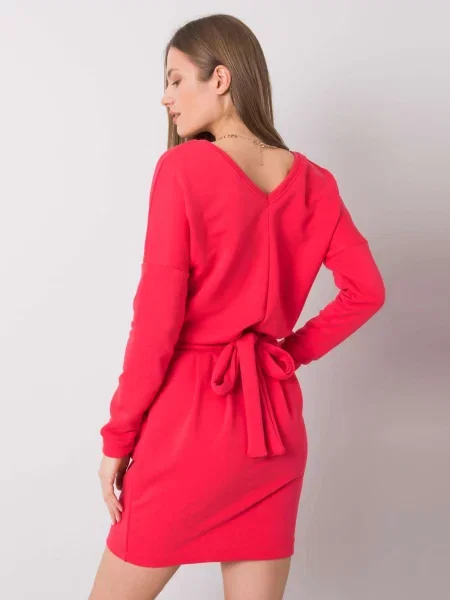 Oblekové šaty Fashionhunters červená