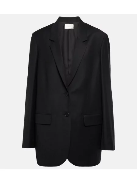 Sacou The Row de lână negru