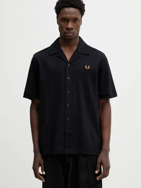 Fred Perry koszula czarna