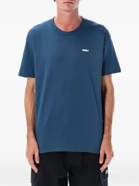 Tričko Obey modré