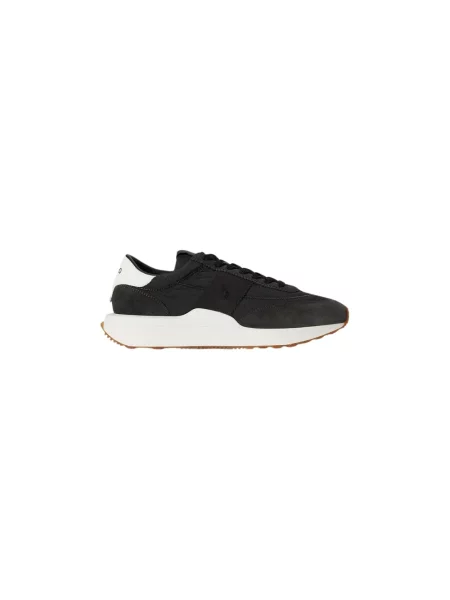 Sneakersy Polo Ralph Lauren skórzane czarne