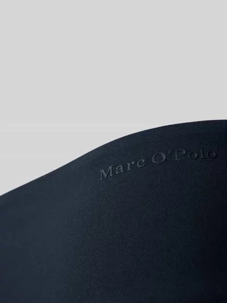 Figi bikini z detal z logo Marc O'polo granatowy