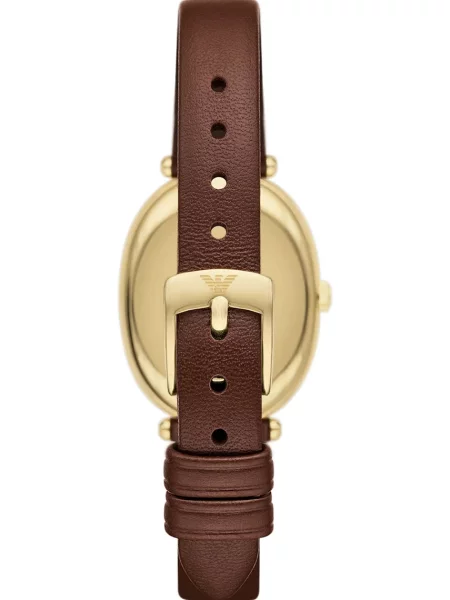 Hodinky Emporio Armani hnědé